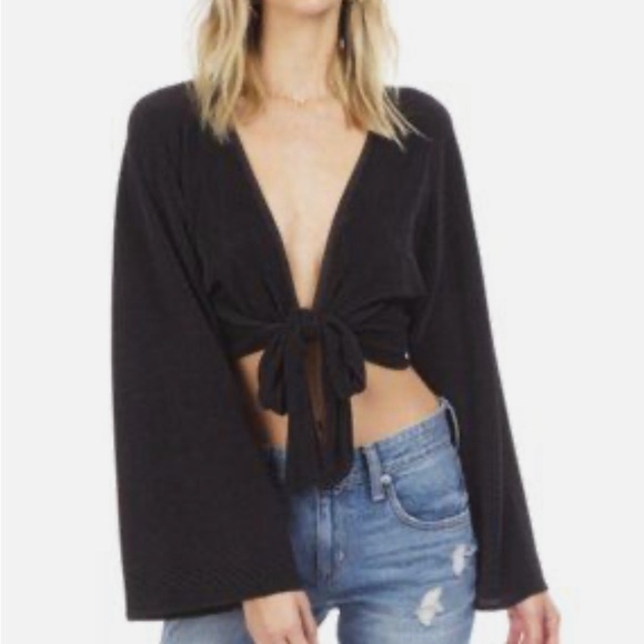 Blue Life Black Toe Top Crop Komodo size xs - Picture 6 of 9